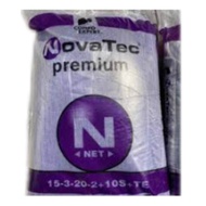 25 KG BAJA NOVATEC PREMIUM 15-3-20-2+10S+TE REPACK Baja Buah Ungu Paksa Buah Baja Subur Baja Sebatian Fertilizer Fruiting