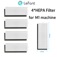 Lefant เครื่องดูดฝุ่น HEPA อะไหล่ 4 ตัวกรอง HEPA สำหรับเครื่องดูดฝุ่น M1 เท่านั้น