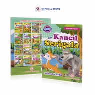 Buku Anak Kancil Dan Serigala Best Seller Bilingual Full Colour : Kancil Dan Serigala