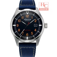 ALPINA AL-240N4S6 Startimer Pilot Navy Blue Dial Blue Nylon Men's Watch