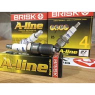 Brisk Spark Plug A-Line A7 Campro Engine Exora Gen2 Satria Neo Saga CPS Persona Preve Waja (GR15YCY-