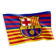 Desert Cactus FC Barcelona Flag Barça Barca Football Futbol Soccer 100% Polyester Indoor Outdoor 3x5