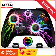 Switch controller 9-color LED light switch controller Macro function Bluetooth connection 16 hours o