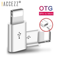 Mini OTG Lighting To Micro USB Adapter For Apple For iPhone Data Sync Charger Cable Connector