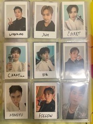 Seventeen follow follow again 日巡 拍立得 小卡
