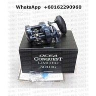 2019 NEW SHIMANO OCEA CONQUEST LIMITED 300PG 301HG JDM Baitcasting Reel With 1 Year Local Warranty &