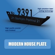 Modern house number plate / plat nombor rumah 3D design decoration AM-09-00112