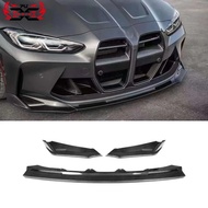 Y% Hot Sale High Quality Carbon Fiber Front Lip V Style for Bmw G80 G82 M3 M4 Front Bumper Chin Spoi