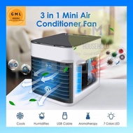 GMLH Air Cooler Purifier Air Conditioner USB Portable Aircond Mini Aircooler Fan Arctic Air Table Fan Mini