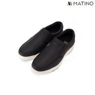 MATINO SHOES รองเท้าหนังชาย รุ่น MC/S 7818 -BLACK/BROWN