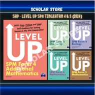 [SCHOLARSTORE] BUKU LATIHAN :  LEVEL UP SPM FORM 4 & FORM 5 (2024) SAP