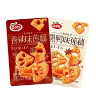 [Saliva Baby] Spicy Lotus Root Slices Large Slices Whole Lotus Root Slices Black Duck Flavor Lotus R