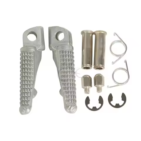 Front Footrests Foot pegs For Kawasaki Ninja ZX6R ZX10R ZX-6R Z1000 Z750 ER6F 06-13 09-10 04-11 Alum