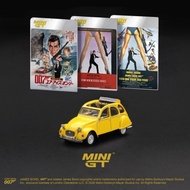 MINIGT 1: 64 Citroen Citroen 2CV 007 English Version Alloy Car Model