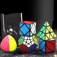 Rubik Set Black Border Sticker 2x2 3x3 4x4 5x5 Triangle 12 Sided Skewb Square-1 SQ-1 Megaminx Pyranm