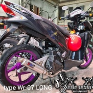 WRC racing exhaust free vario125 150 Old New Led type wr-7