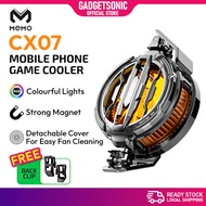 MEMO CX07 Phone Cooler Mobile Gaming Cooling Fan Back Clip Handphone Radiator Kipas Penyejuk Telefon
