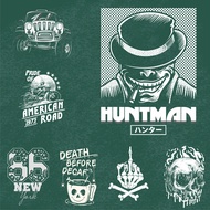 White Iron-On Patch F.130 Set 1