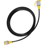 Hydraulic Pressure Test Hose 2.0m/6FT M16*2-1/4 Testing Coupling Point for Hydraulic Systems (1 PCS)