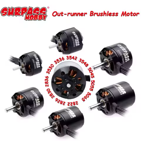 C2822 2830 2836 3530 3536 3542 3548 5055 Brushless Motor for RC FPV 3D Racing Drone EDF Fixed-wing Q