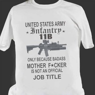 KATUN United States Army Infantry 11B Quotes T-shirt Casual Unisex T-SHIRT Cotton Material Casual Un