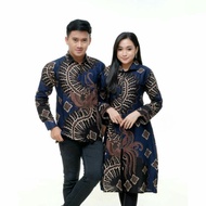 Couple Batik Shirt | Batik Couple Shirt | Batik Couple Tunic Shirt | Long Couple Batik | Couple Batik Uniform For Men Women