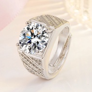 5 carat full diamond ring eight hearts eight arrows open men's and women's ring