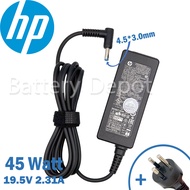 HP Adapter ของแท้ HP Pavilion 15t-cs200 CTO / 15-fd0028tu 45W 4.5 สายชาร์จ HP อะแดปเตอร์