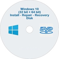 Dvd Disk Cd Window 10 64bit & 32bit Cd Dvd Win 10 Win 7 Dvd Cd Disk Dvd Win7