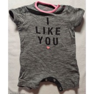 B0001 Preloved Next Baby Girl 3-6 Months Rompersuit