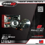 RS8 CVT PULLEY SET for NMAX/AEROX NEW RED