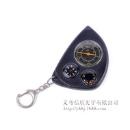 Rangefinder Compass Keychain Outdoor Portable Compass Model Baharu Rangefinder Outdoor Multifunction