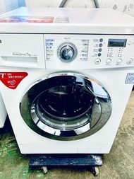 LG 🌸大眼仔 WF-1207MW 1200轉速 九成新以上 ** 二手洗衣機 // 電器 包送貨安裝 +++washing machine