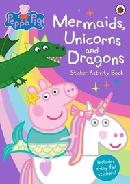 Peppa Pig - Peppa Pig: Mermaids, Unicorns and Dragons Sticker Activity Book | 英文貼紙書