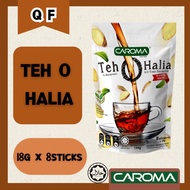 Caroma Teh O Halia (HALAL) Instant Teh O Less Suger 18g X 8 sticks