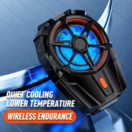[New] FS01 Dual-Fan Air-Cooled Charging Phone Cooler Game Cooling Clip Wireless Silent 手机散热器