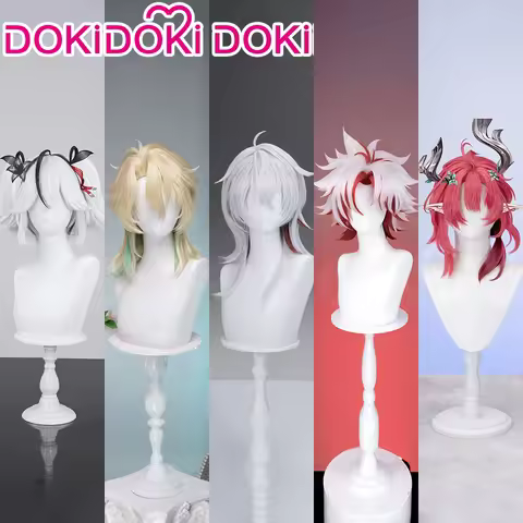 IN STOCK Luuk Hcrsscn Galbrenr Zani Ciaccona Camellya Scar Danjin Youhu Wig Game Wuthering Waves Dok