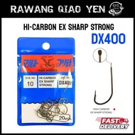 【Great discount】EAGLE WAVE DX400 PRAWN HOOK SIZE 5 TO 18 (20PCS/PKT) 100% ORIGINAL