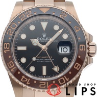 勞力士 GMT-Master II 腕錶 126715CHNR，附原廠錶盒、保固卡，18K 玫瑰金，男士腕錶，黑色錶盤，拋光處理，成色極佳 [二手]