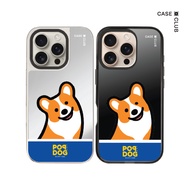 CaseClub Iphone Case Mirror Join The Club Corgi Pattern For i17 Pro Max/i17 Pro/i17 Air/i17