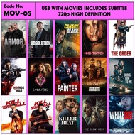 Usb With Movies Action Includes Subtitle MOV-05