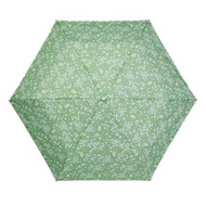 Miffy - Miffy 米菲 日版 雨傘 折疊傘 短傘 公仔頭 手柄 縮骨遮 雨具 便攜 防風 米菲兔 (綠) 【平行進口】