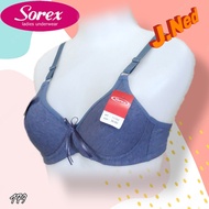 J179 Sorex Foam Bra for Teenagers and Adults, Wire-Free, Medium Cup, B, Two Hooks, Size 32-38 B