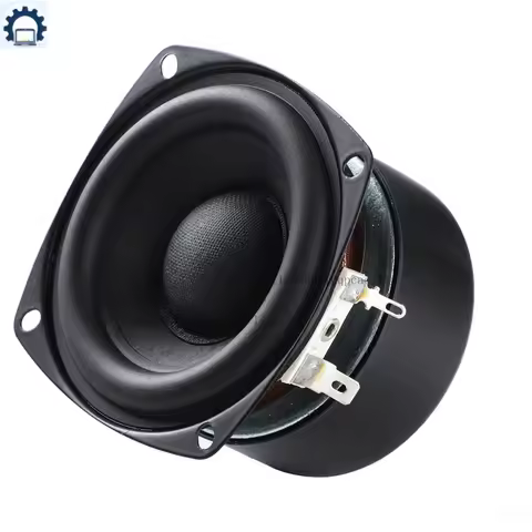 1Pcs Subwoofer 3 Inch 4 Ohm/8 Ohm 25W-50W HiFi Speaker Woofer Audio Sound Bass Sqaure Round 78MM DIY