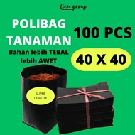 40x40 cm plastic polybag plant polybag contains 100 sheets