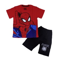 Spiderman 9 Year Old Boys T-Shirt Set