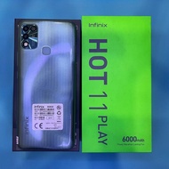Infinix Hot 11 Play 4/64 GB Hp Bekas/Hp Second Mulus Banget