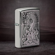 【ZIPPO官方旗艦店】咆哮巨龍防風打火機 48902