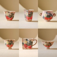 Firestone Black Teapot Tea Cup Ceramic Tea Brewing Cup Small Tea Cup Flower Tea Cup Ceramic Cup Hous