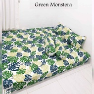 Sprei Murah MONSTERA SHADOW &amp;Blue Monstera &amp; Monstera Pical &amp; Green monstera &amp; Paw Patrol Monstera &amp; New Monstera &amp; Flamingo Monstera